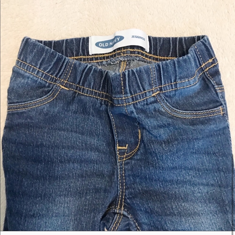 ⛔️SOLD⛔️ Old Navy Toddler Girls 3T Jeggings - Picture 5 of 8